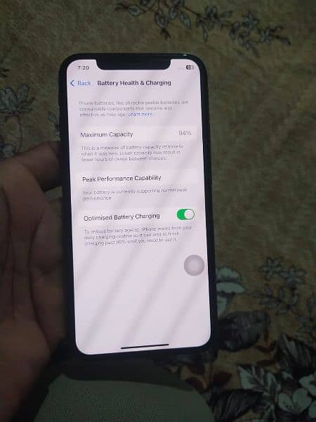 iphone Xs non PTA 256gb for sale 2