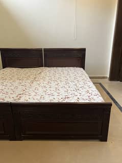 Solid Wooden Single Beds for Sale – Great Condition!