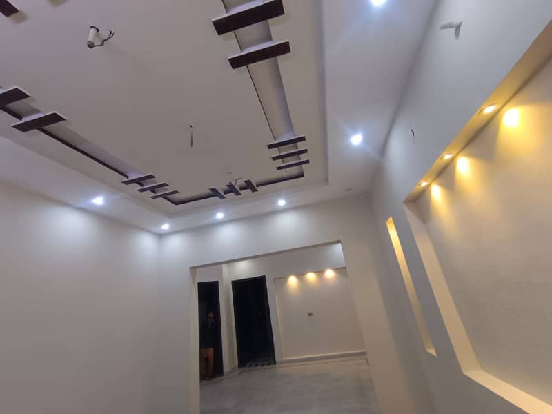 10 Marla brand new lower portion available for rent in TiP 2 housing society Lahore bijli Pani available 14