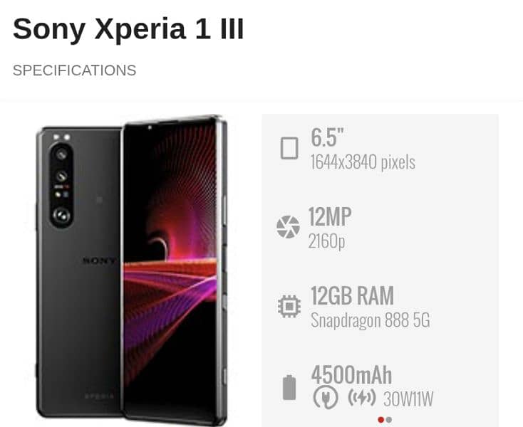 Sony Xperia 1 Mark lll 0