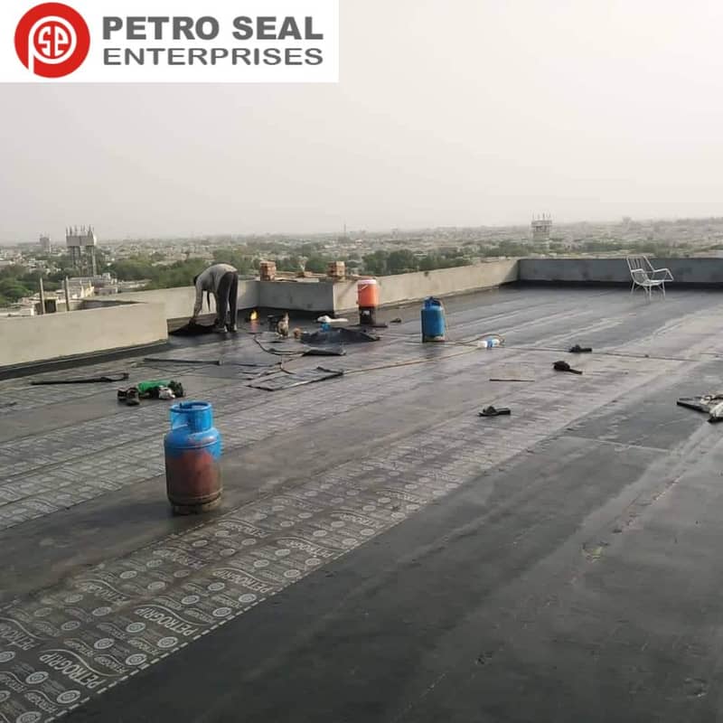 Roof Waterproofing, Weather Protection, Heat Resistance, Torch Applied 19