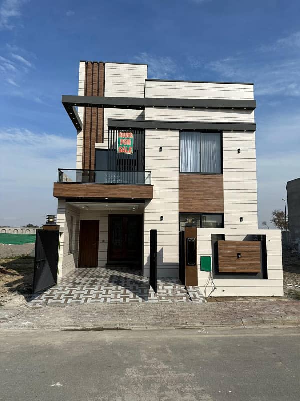 5 Marla Residential House For Sale In Overseas C Block Bahria town Lahore Nearby Commercial Market, Mosque and School 0