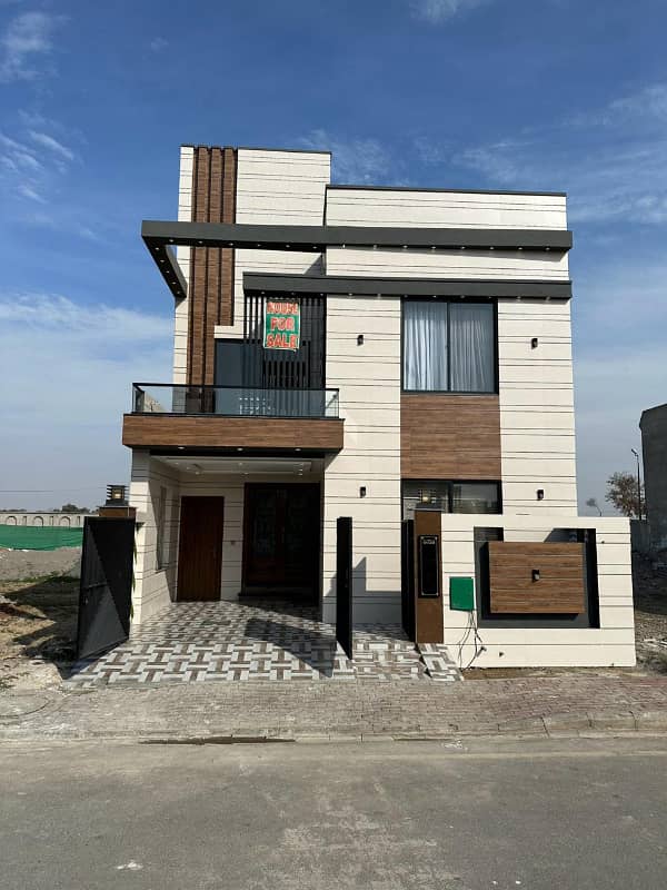 5 Marla Residential House For Sale In Overseas C Block Bahria town Lahore Nearby Commercial Market, Mosque and School 3