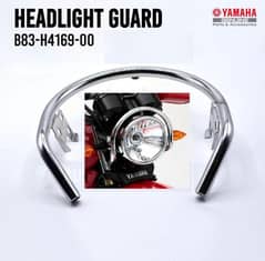 7" Headlight Ring Guard for Yamaha YBZ, YBR, Suzuki GS 150 Motorcycle