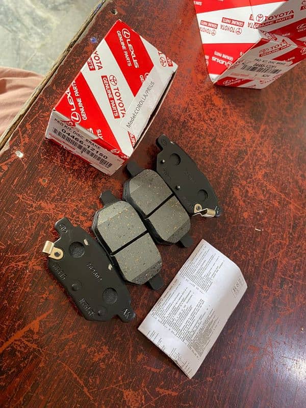 Toyota Altis disc brake pad 2