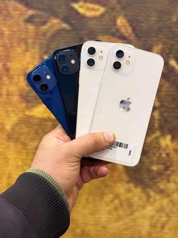 IPhone 12 64GB & 256GB White Blue & Black PTA Approved 0