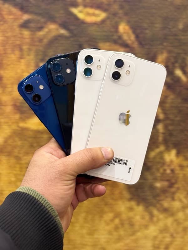 IPhone 12 64GB & 256GB White Blue & Black PTA Approved 3