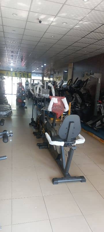 recumbent exercise bike cycle gym and fitness machine 3