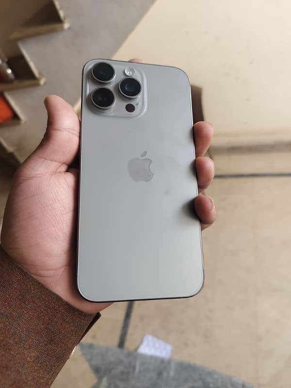 urgent sale iPhone 15 Pro Max u. k 256 GB pta approved dual physical 4