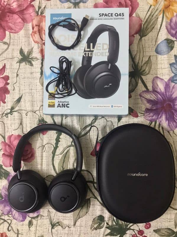 Anker Soundcore Space q45 ANC Headphones 8