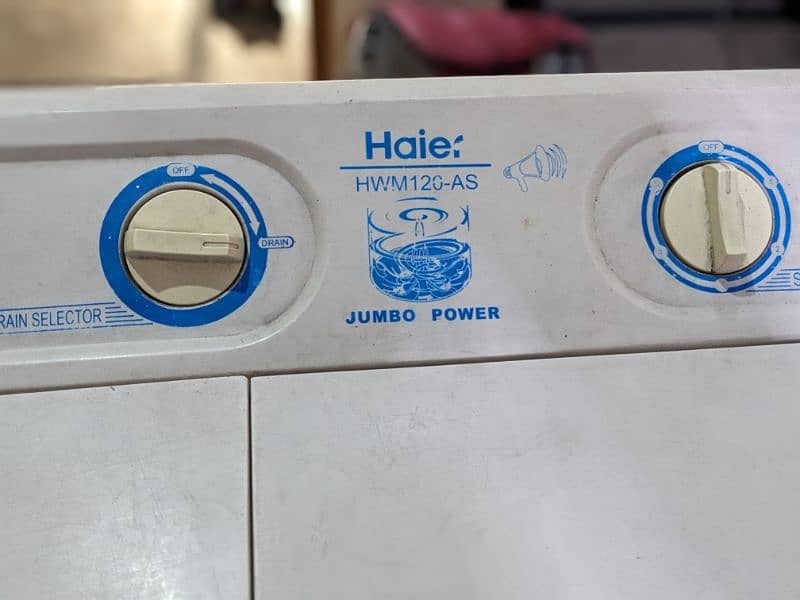 haier full size washing machine plus dryer 2