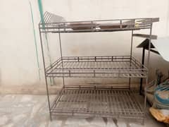 kitchen stand for plates Glass spoons