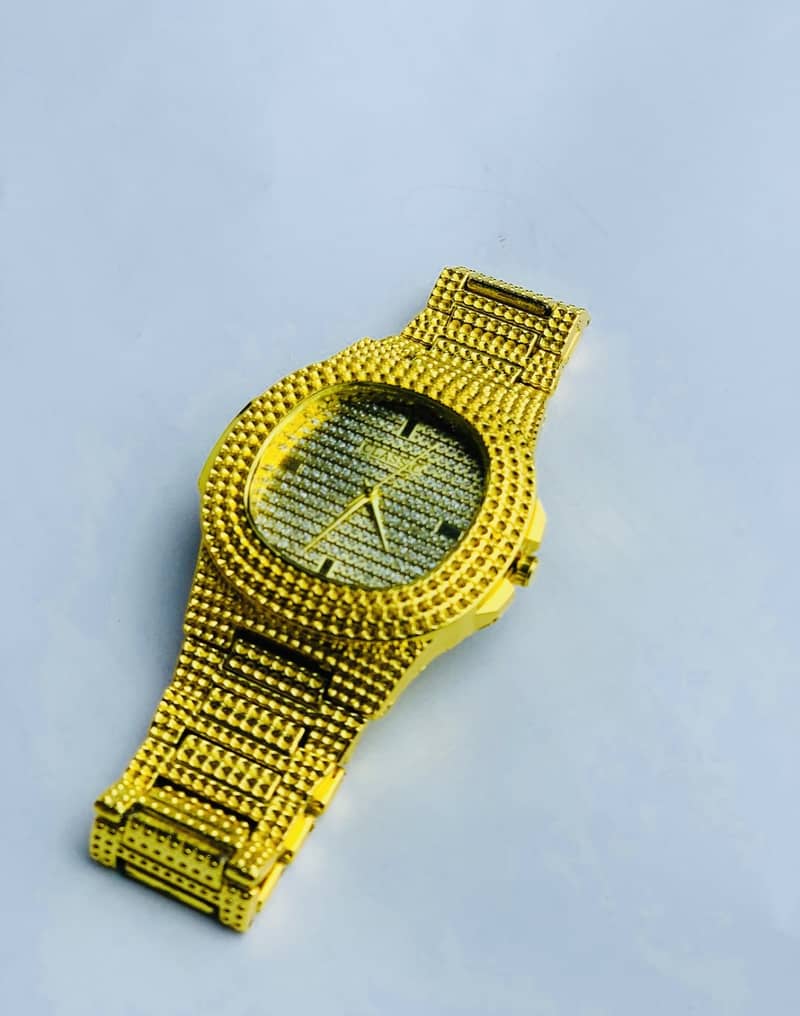 Quartz Golden Watch 2