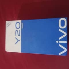 vivo y 20 with box and  cable