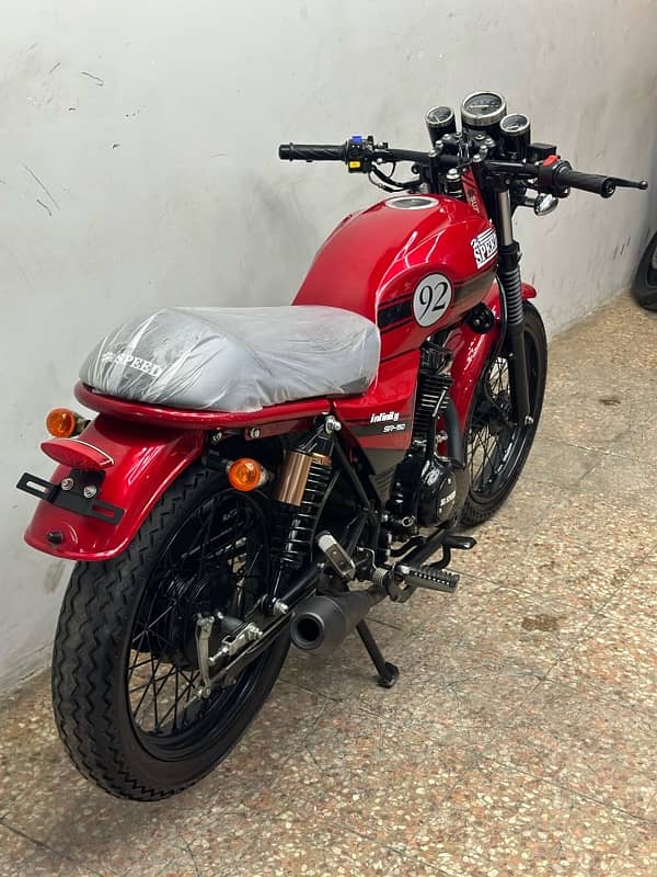 hi speed infinity 150cc 2025 ( 1300 km used only ) 2