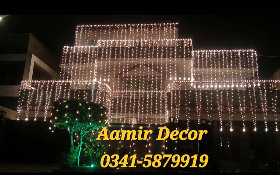 Event/Wedding/Car/Room/Stage Decoration/ Lighting Decoration 9