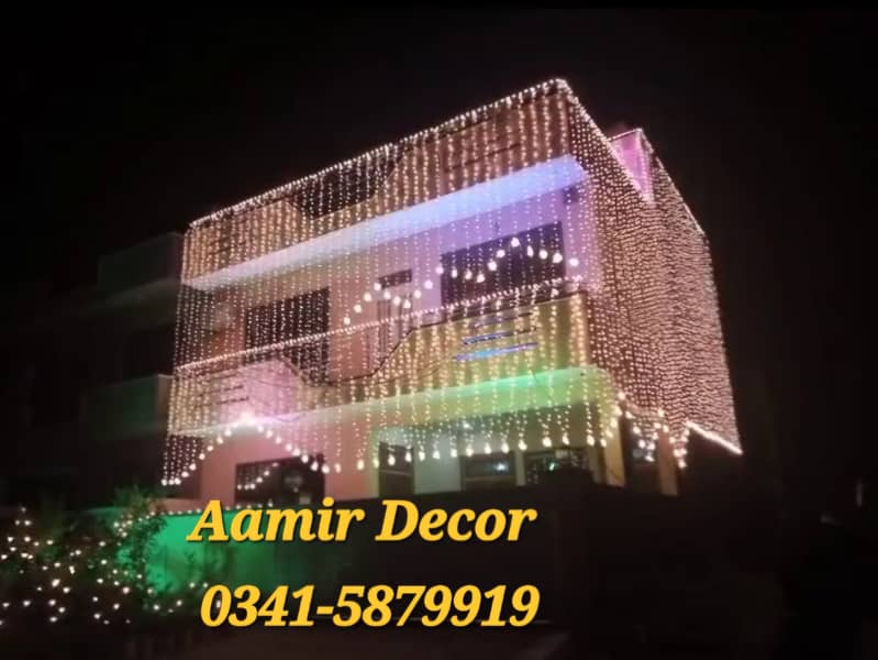 Event/Wedding/Car/Room/Stage Decoration/ Lighting Decoration 18