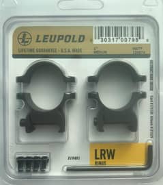 Leupold LRW riflescope mount rings