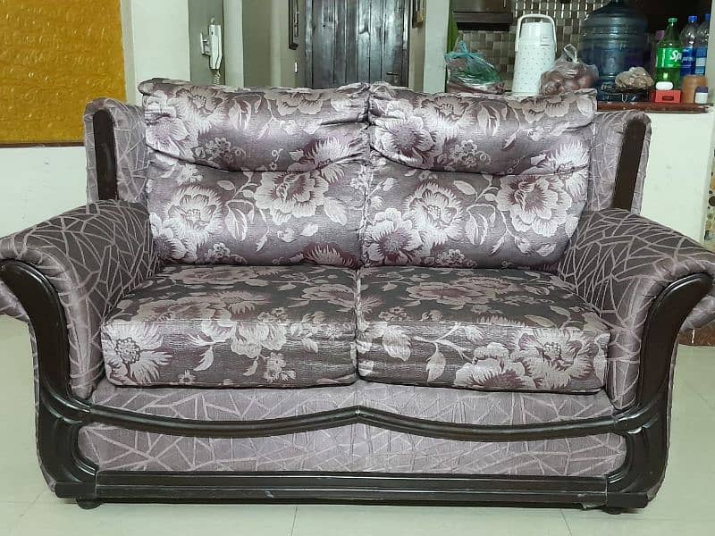 6 seater Sofa Set (Molty Foam with wooden structure) 4