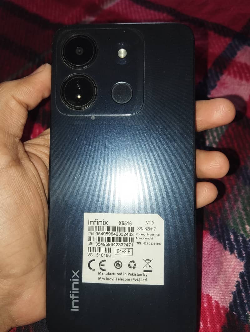 Infinix smart 7 all okay set 6