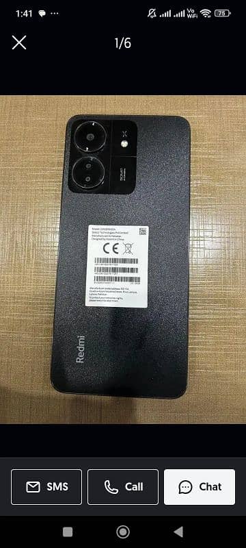 Redmi 13c 128/6+2 black 0