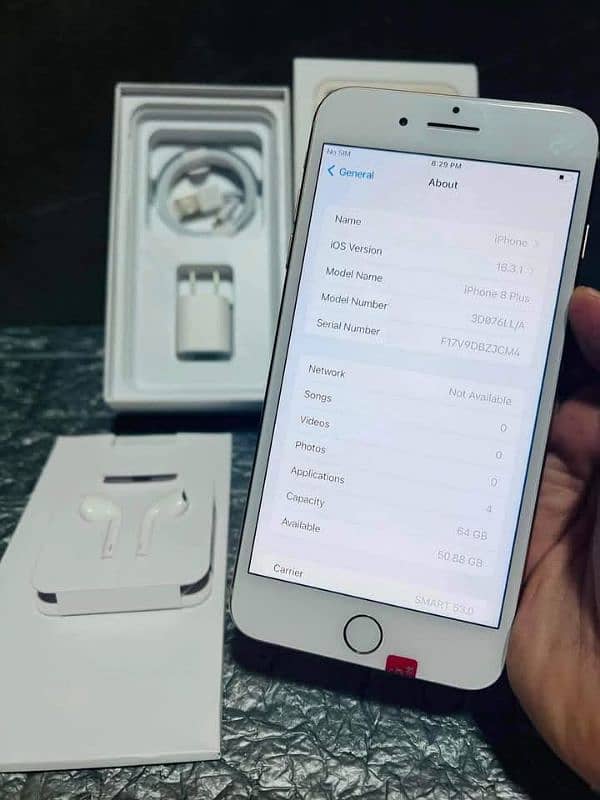 iPhone 8 plus 256 GB my WhatsApp number 03411594804 1