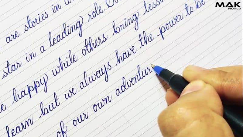 handwriting assignment work 1