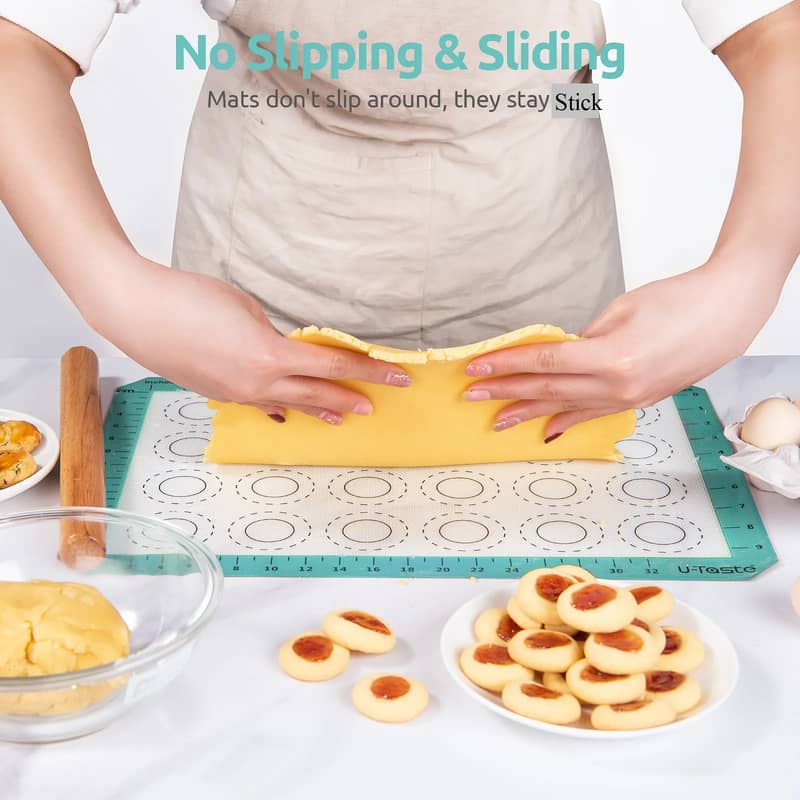 Silicone Baking Mat for Kneading Dough & Baking Tasks Free Delivery 7