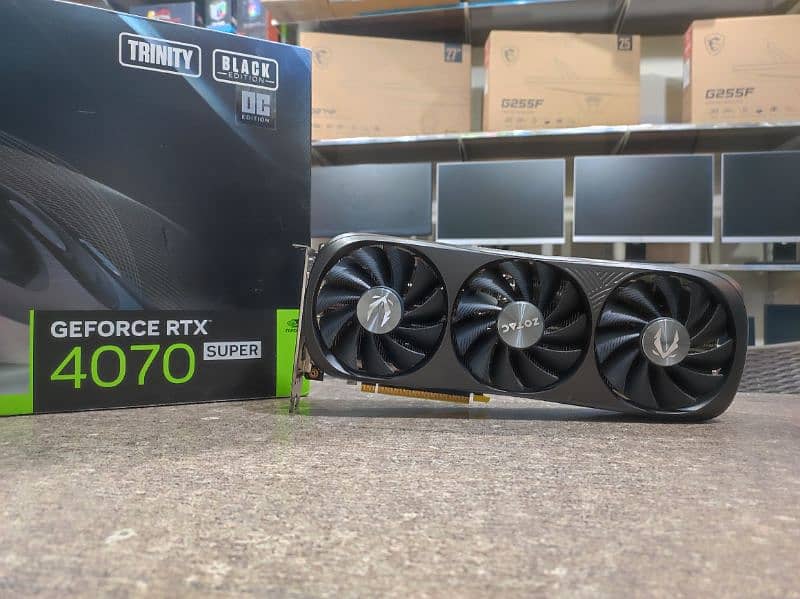 Zotac Rtx 4070 Super 12GB Trinity Black 12GB 1