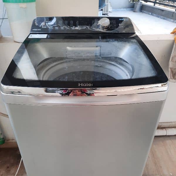 Haier topload automatic washing machine 2