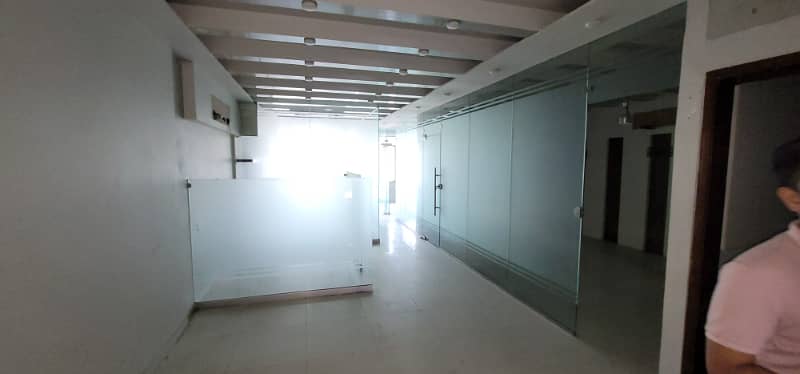 Sami furnished office for rent 1750sqft in shahar e Faisal. 1