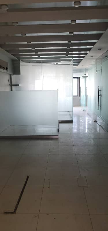 Sami furnished office for rent 1750sqft in shahar e Faisal. 10