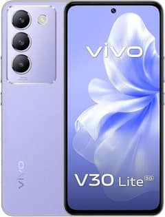 Vivo v30 lite 5g Storage12+12+256gb Like new Non pta 2 months sim time