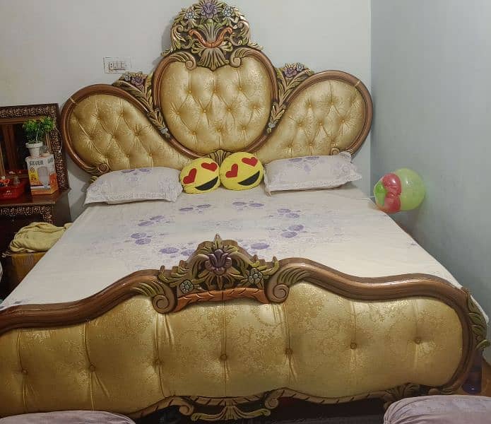 bed/bed set/king size bed/wooden bed/luxury bed 2