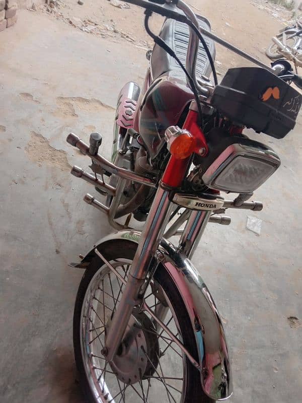 Honda 125 model 2018 Number Gujranwala 4