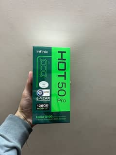 infinix Hot 50 pro Box packed