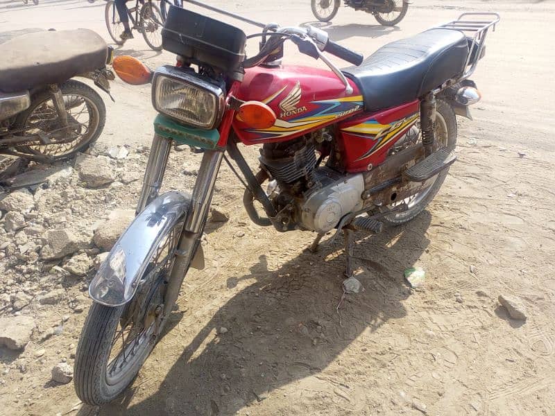 Honda 125  Model 2008 Reg 2010 1