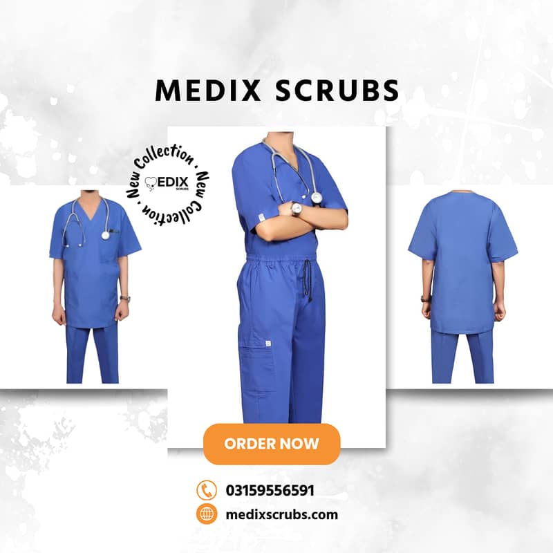 Comfort Meets Style – High-Quality Medical Scrubs Now Available! 1