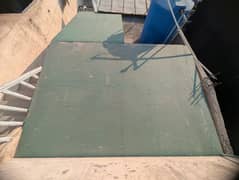 fiber sheet/ iron frame green fiber sheet for outdoor t