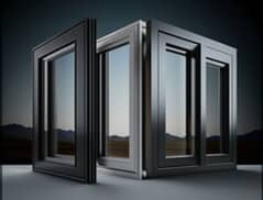 Double glazed aluminum windows/ Sound proff windows/ aluminum windows