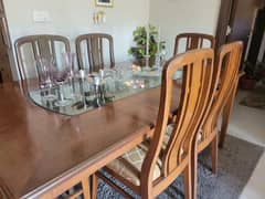 Dining Table 6 Chairs