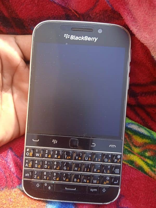 Blackberry classic 20 PTA for sale no open no repair good condition 0