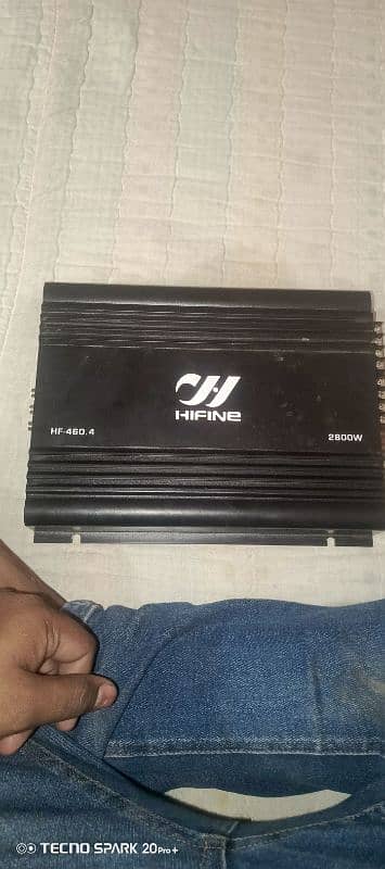 Hi Fine Original Power Amplifier 4 channel For Sale 1