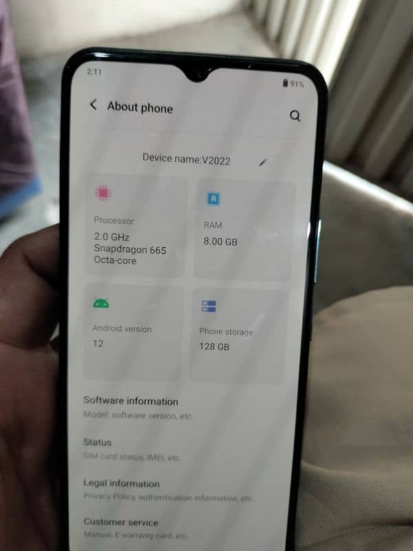 Vivo v20 SE 8/128 gb 2