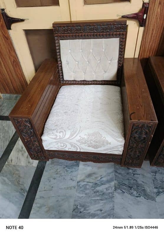 sofa set with tables in 10 by 10 condition 1