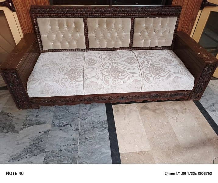 sofa set with tables in 10 by 10 condition 2