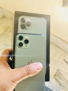 Iphone 11 pro 64gb fu with box panel chnge but original but original