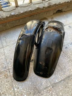 Suzuki GS 150 Mud Guards and Rims