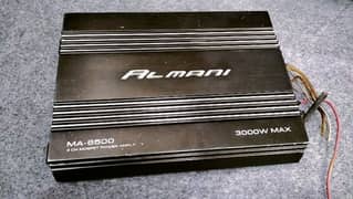 almani 4 channel original amplifier