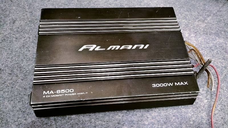 almani 4 channel original amplifier 0